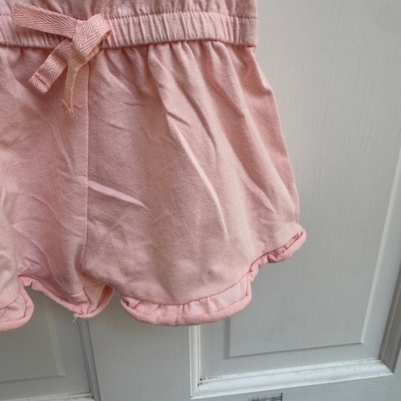 Star Wars 2T Girl Pink The Child Yoda Mandalorian Tank Top Toddler Romper - Picture 3 of 5